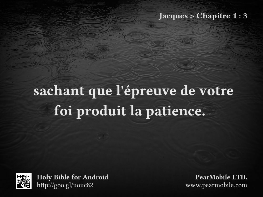 Jacques, Chapitre 1:3